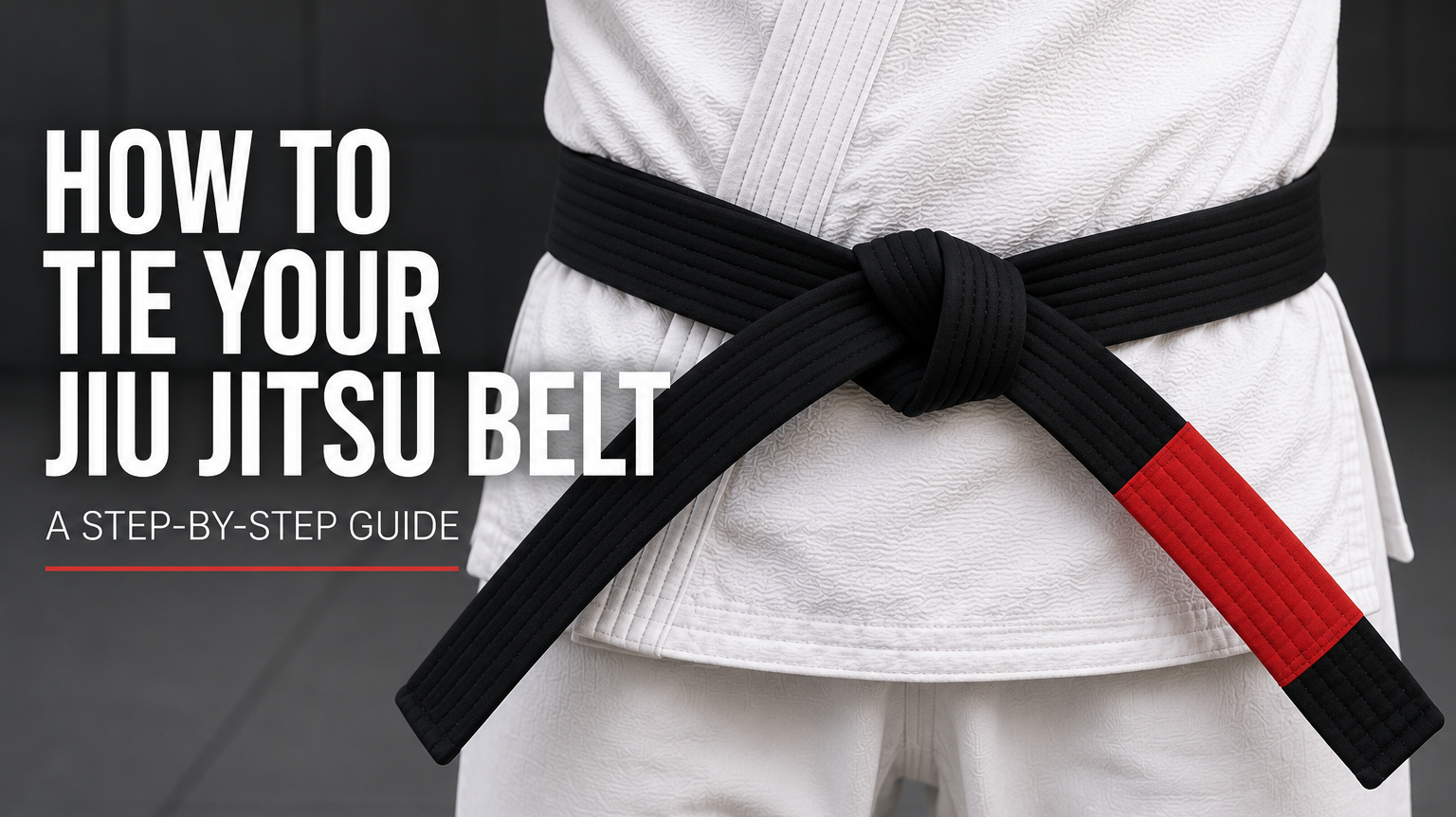 How to Tie Your Belt Properly for Jiu Jitsu