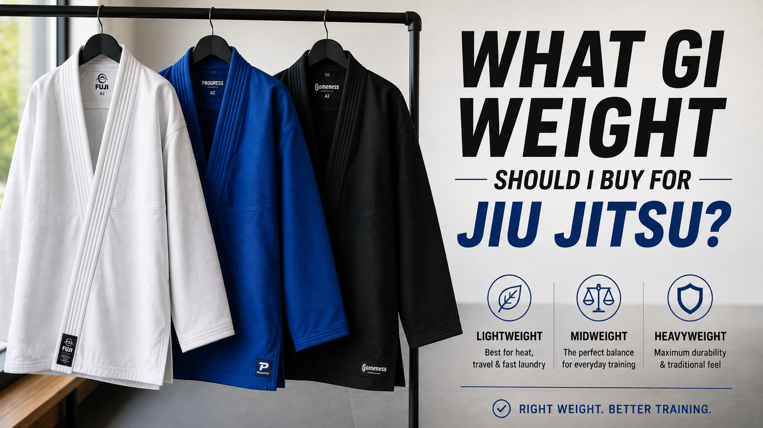 What Gi Weight Should I Buy for Jiu Jitsu?