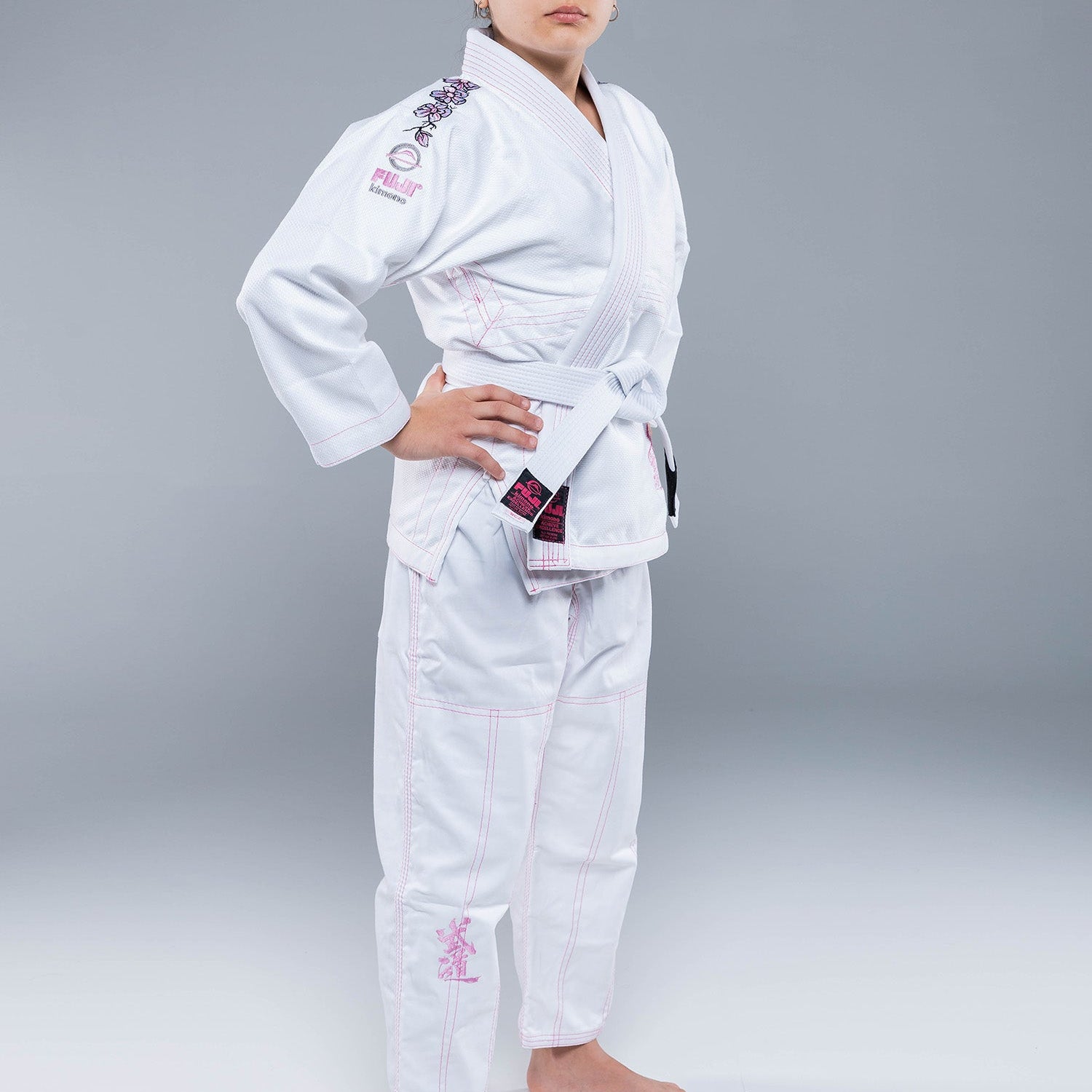 Fuji Blossom Kids Jiu Jitsu Gi White WC0