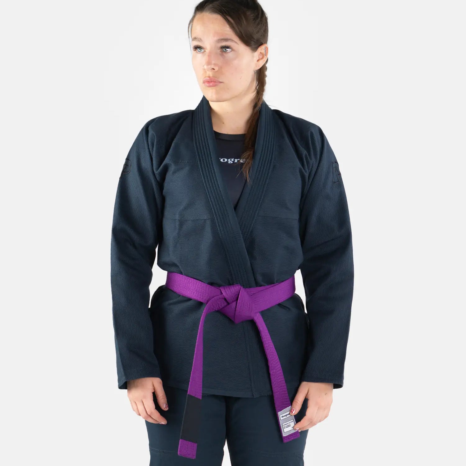 Women's Academy Gi - Petroleum (with FREE Whitebelt) Kimono F1