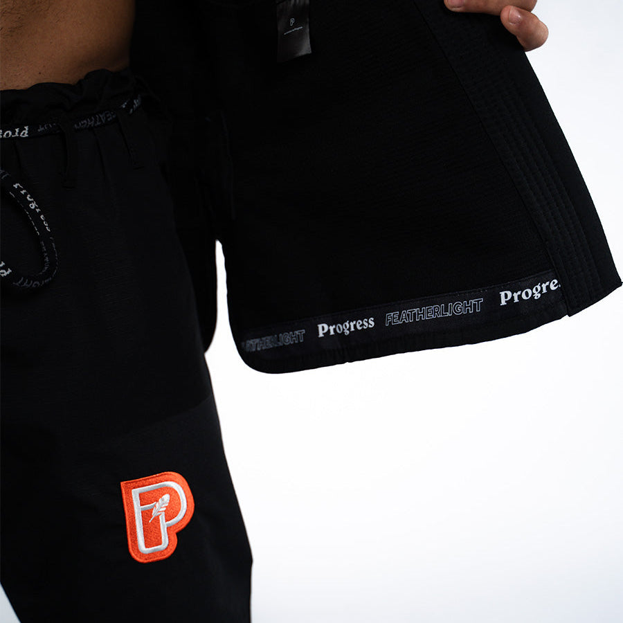 Featherlight Lightweight Competition Gi - Black Kimono