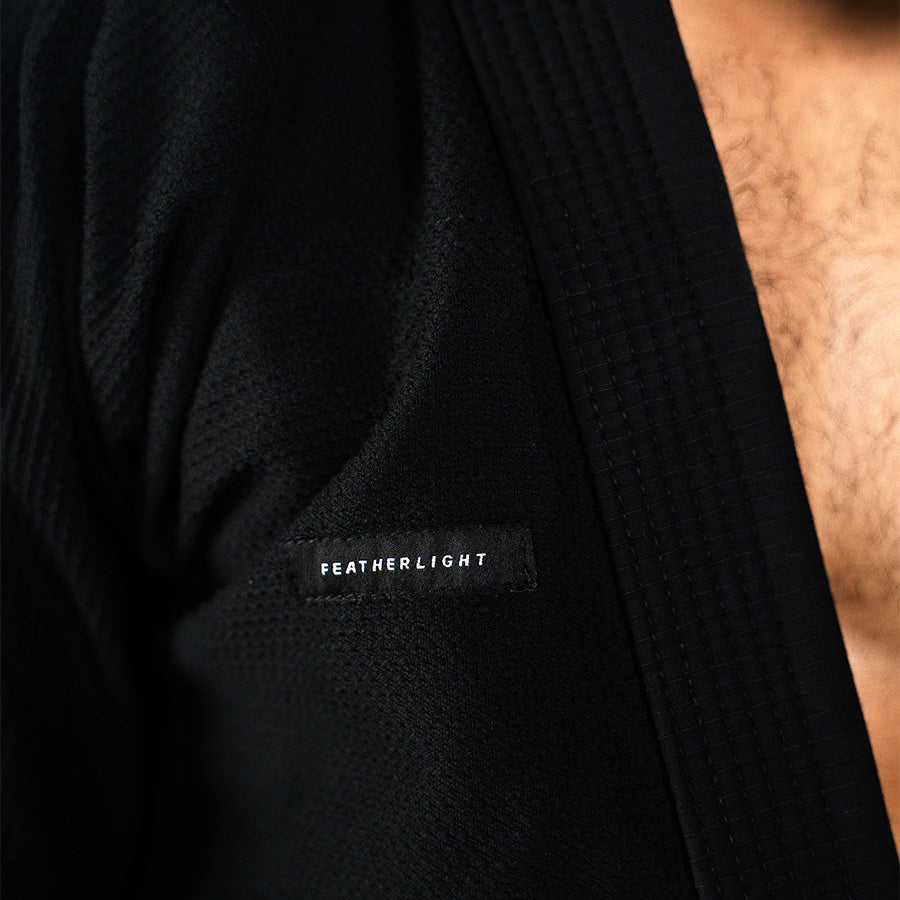 Featherlight Lightweight Competition Gi - Black Kimono