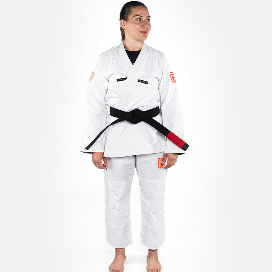 Women's Featherlight Lightweight Competition Gi - White Kimono