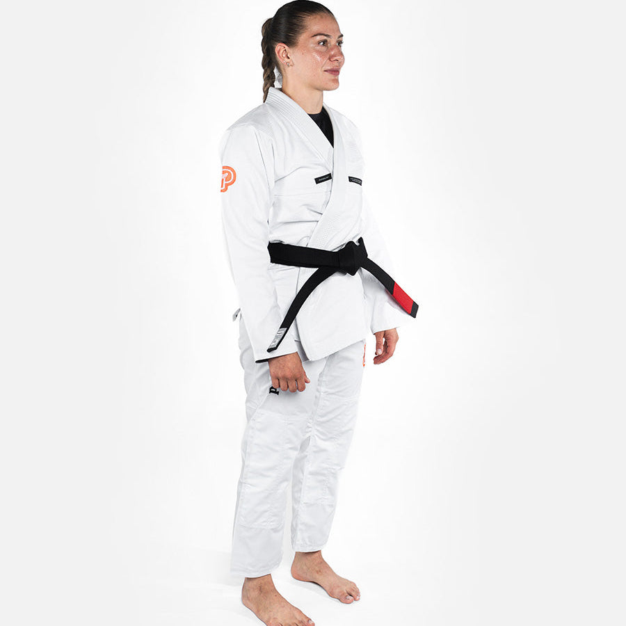 Women's Featherlight Lightweight Competition Gi - White Kimono