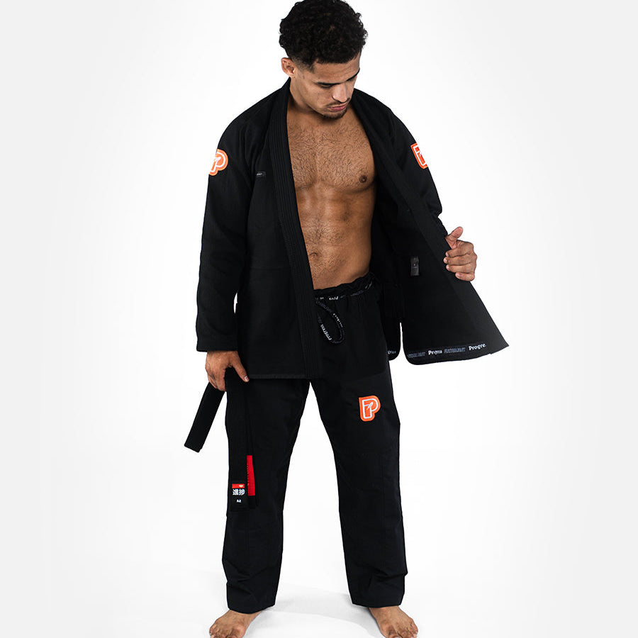 Featherlight Lightweight Competition Gi - Black Kimono