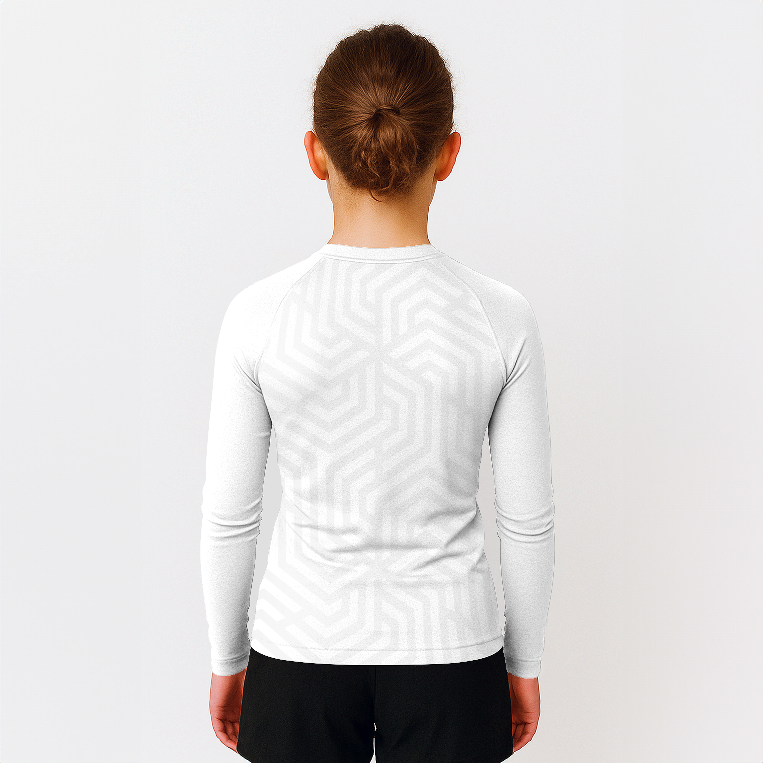 BJJ Religion Youth Geometric Rashguard