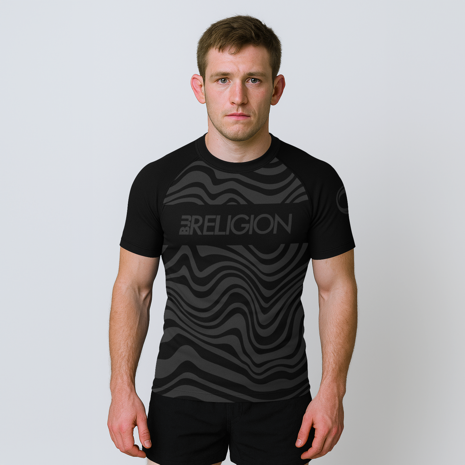 BJJ Religion Ranked Short Sleeve Rashguard