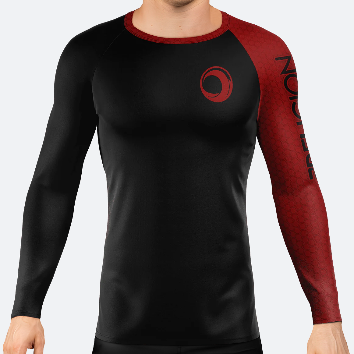 BJJ Religion Fundamental Ranked Rashguard Black XS