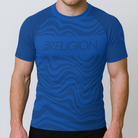BJJ Religion Ranked Short Sleeve Rashguard Blue XS