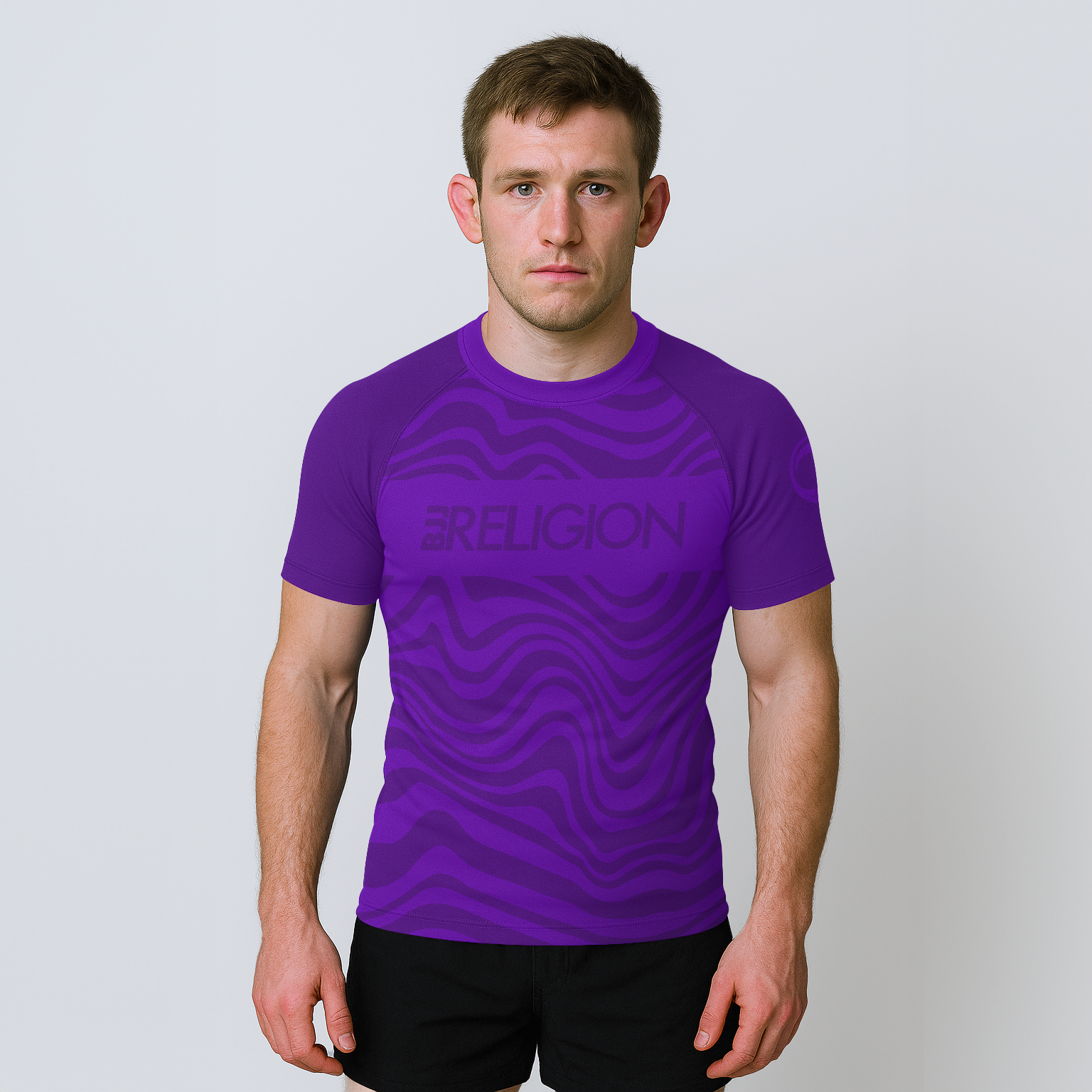 BJJ Religion Ranked Short Sleeve Rashguard