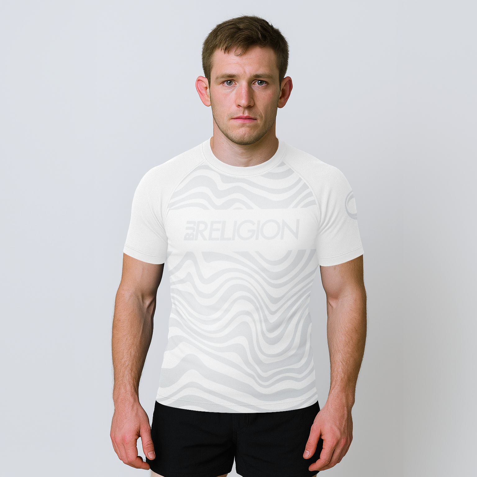 BJJ Religion Ranked Short Sleeve Rashguard