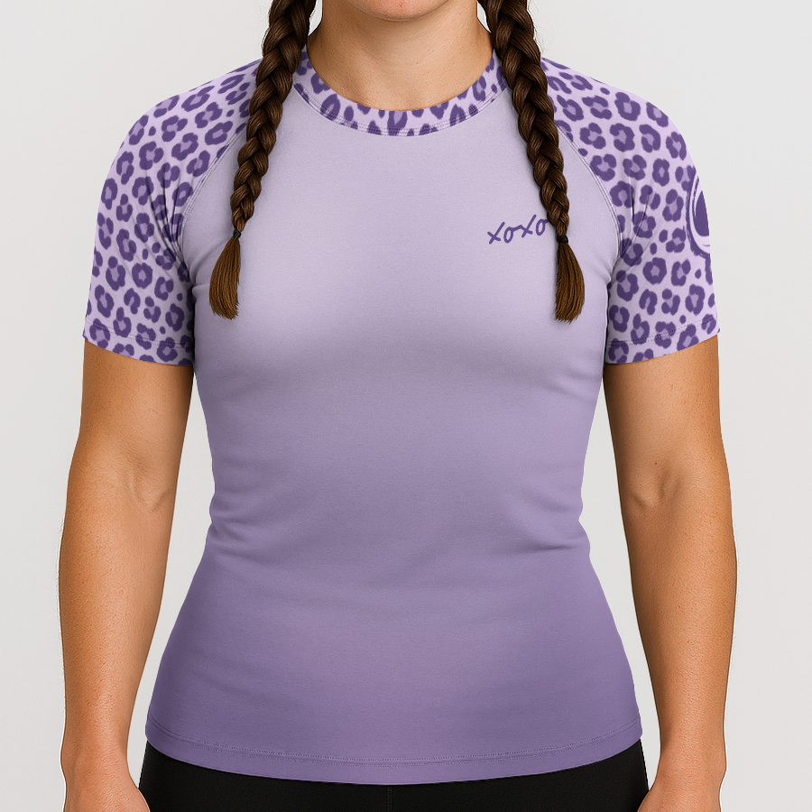 BJJ Religion Violet Vixen Rashguard