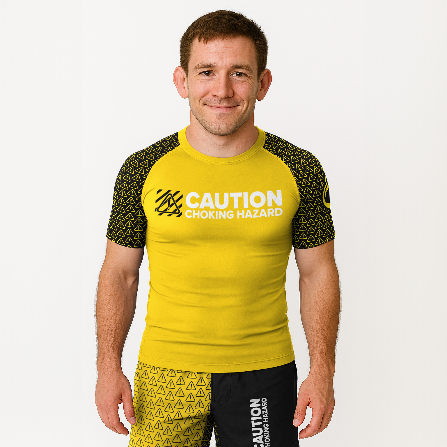 BJJ Religion Choking Hazard Rashguard