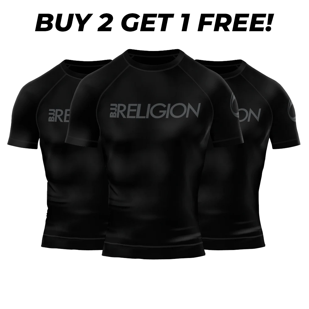 BJJ Religion Core Rashguard - 3 for 2! XS