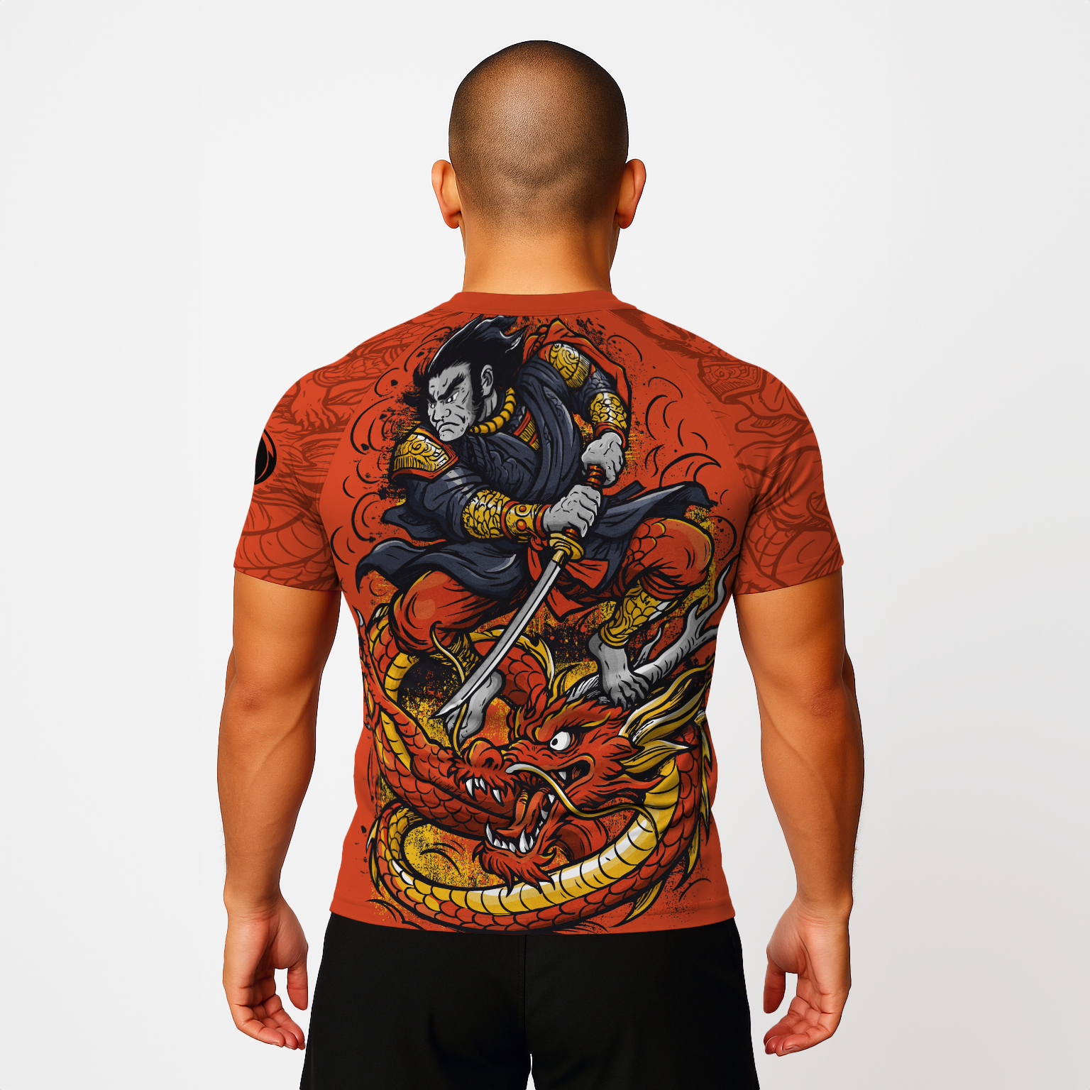 BJJ Religion Crimson Dragon Rashguard