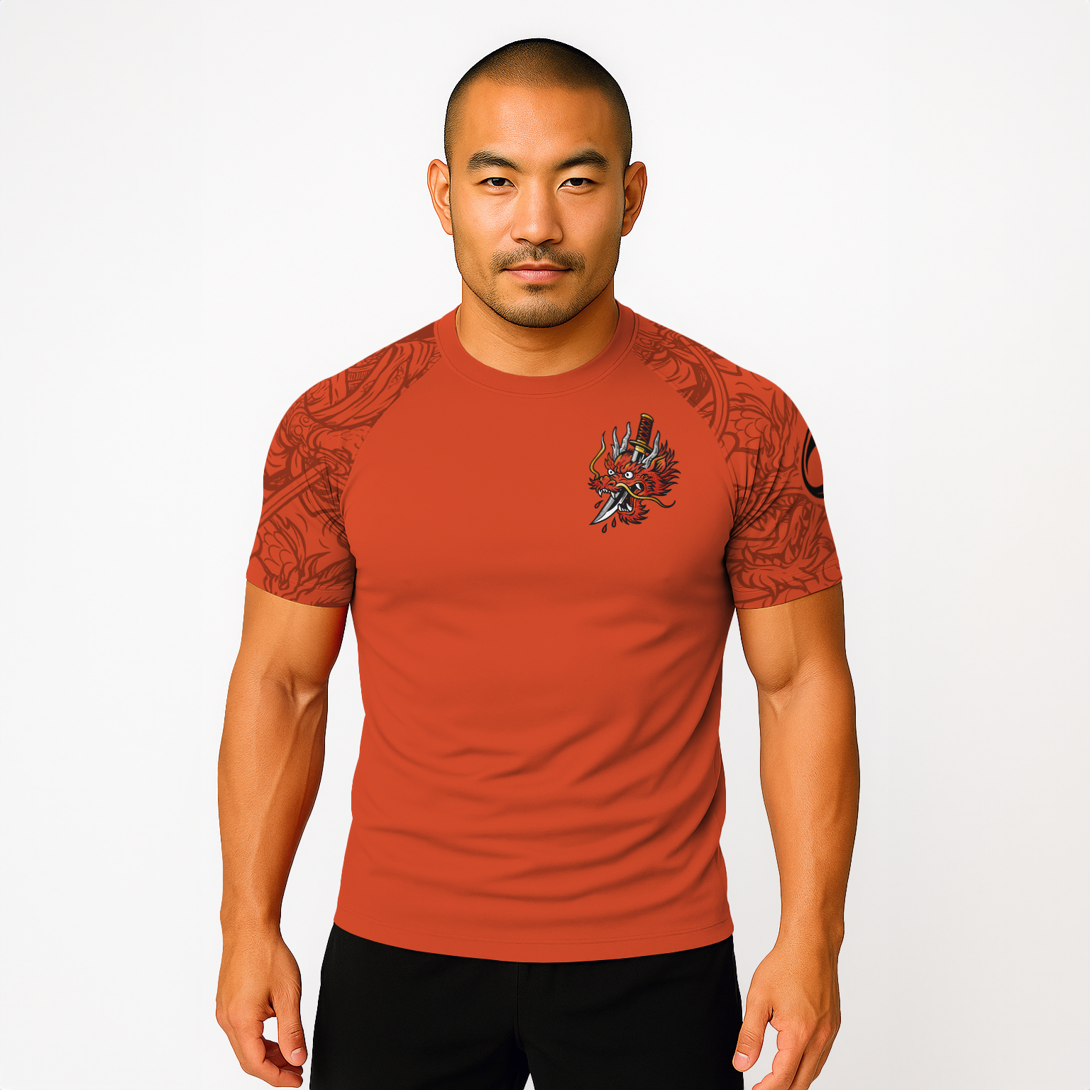BJJ Religion Crimson Dragon Rashguard