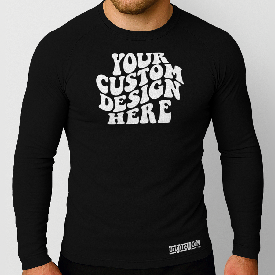 Custom BJJ Rashguard Long Sleeve XS