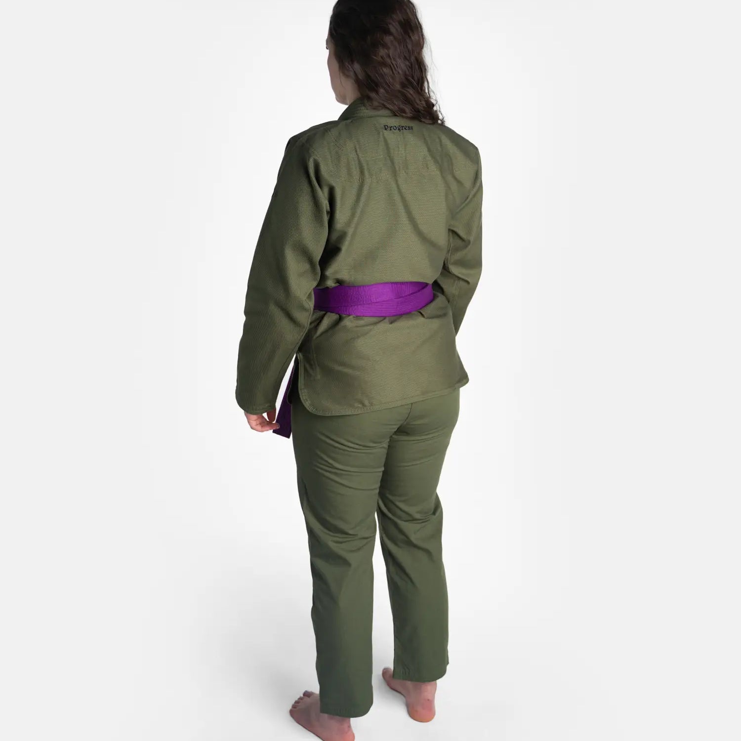 Women's Academy Gi - Forest Green (with FREE Whitebelt) Kimono