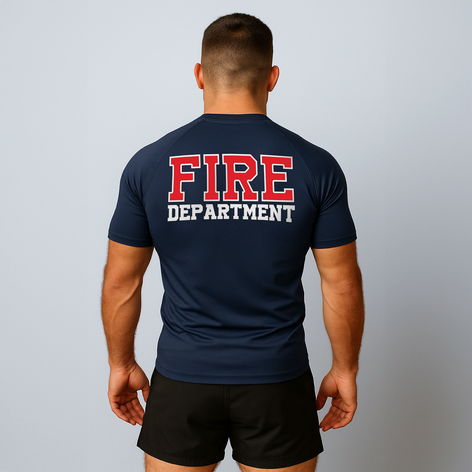 Firefighter Short Sleeve Rashguard - Navy