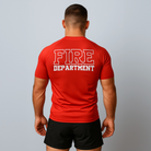 Firefighter Short Sleeve Rashguard - Red