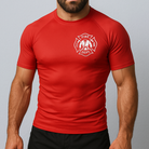 Firefighter Short Sleeve Rashguard - Red