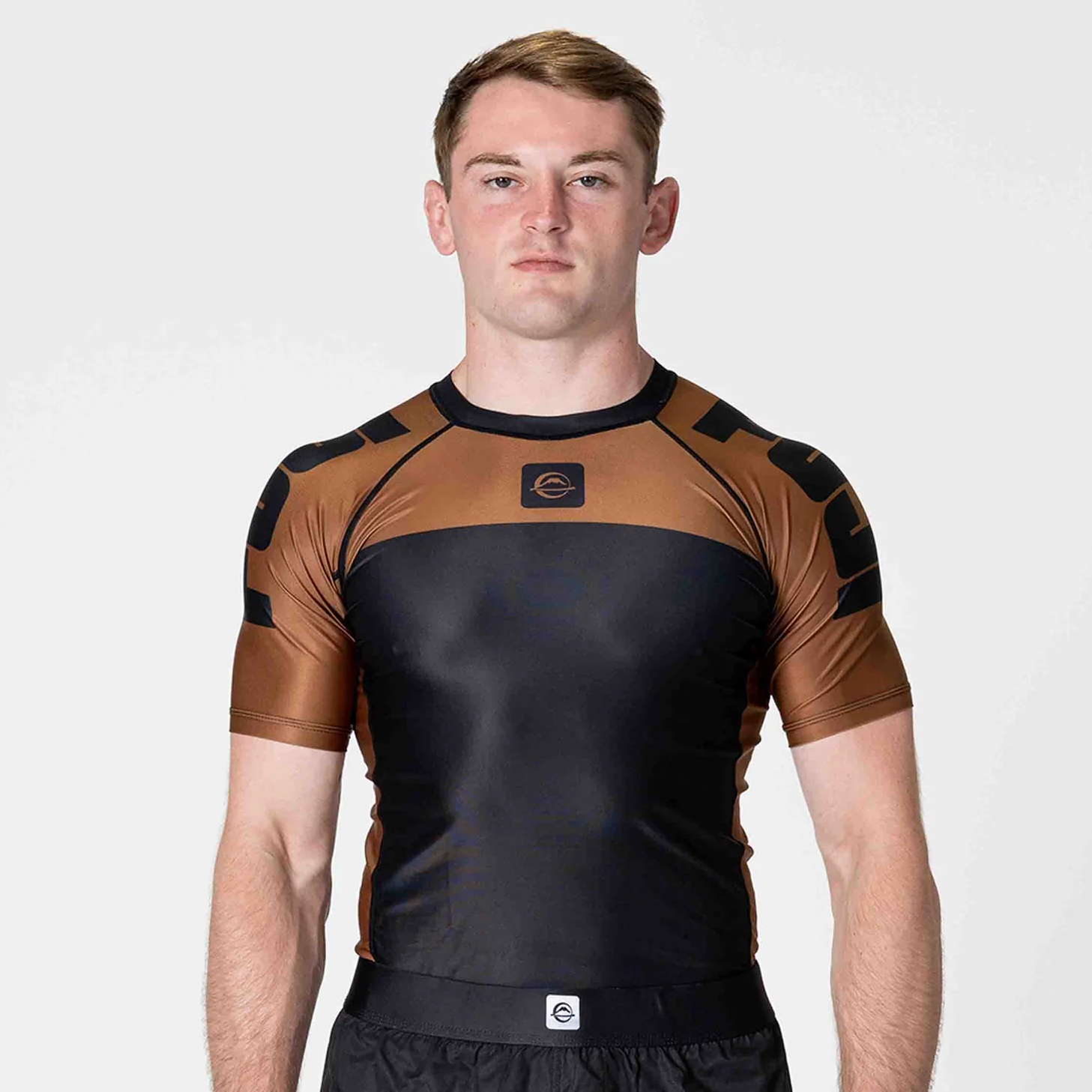 Fuji IBJJF Ranked Rashguard Brown XS