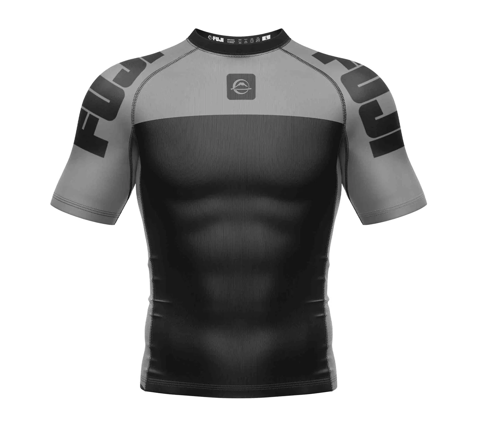 Fuji Kids IBJJF Ranked Rashguard Gray YXS
