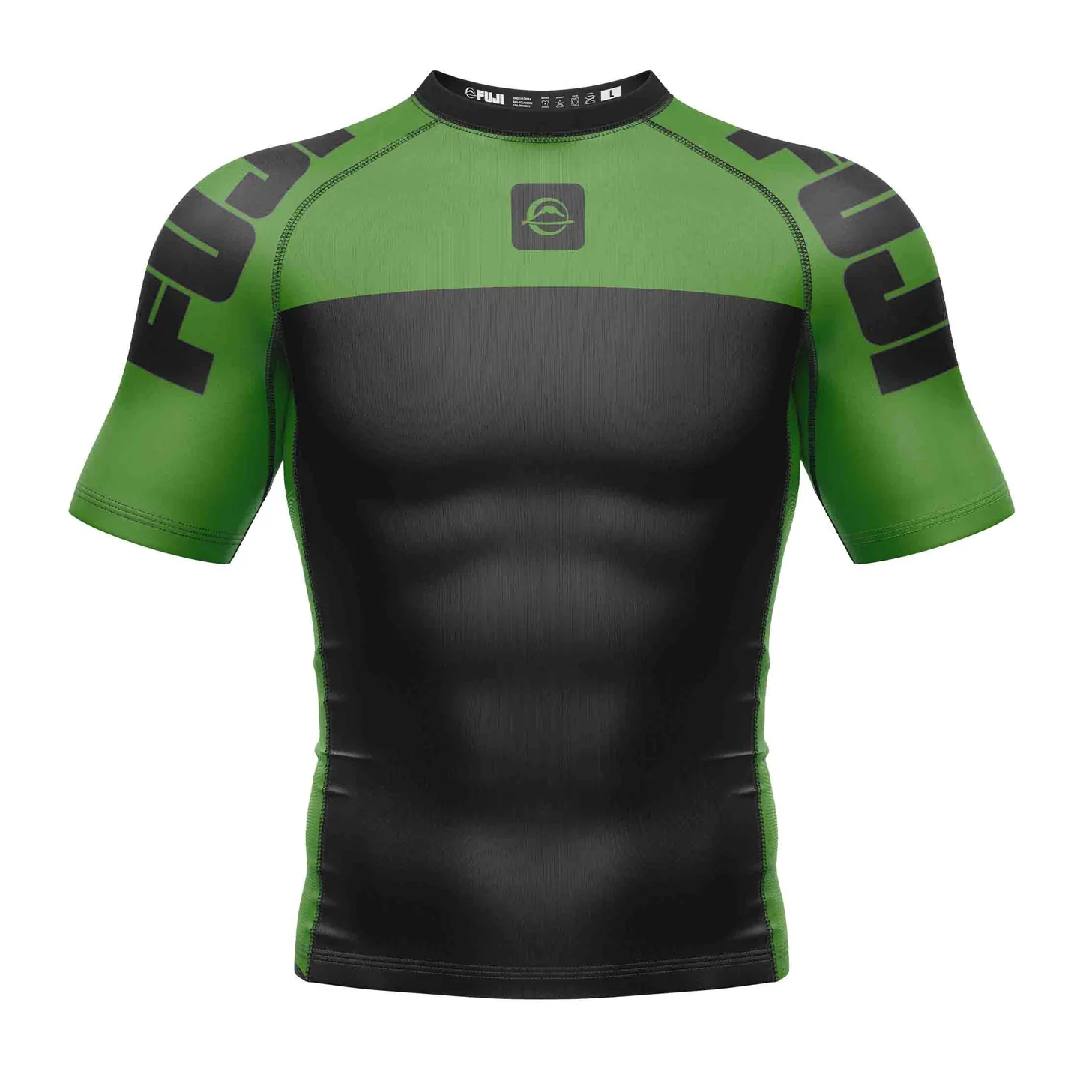 Fuji Kids IBJJF Ranked Rashguard Green YL