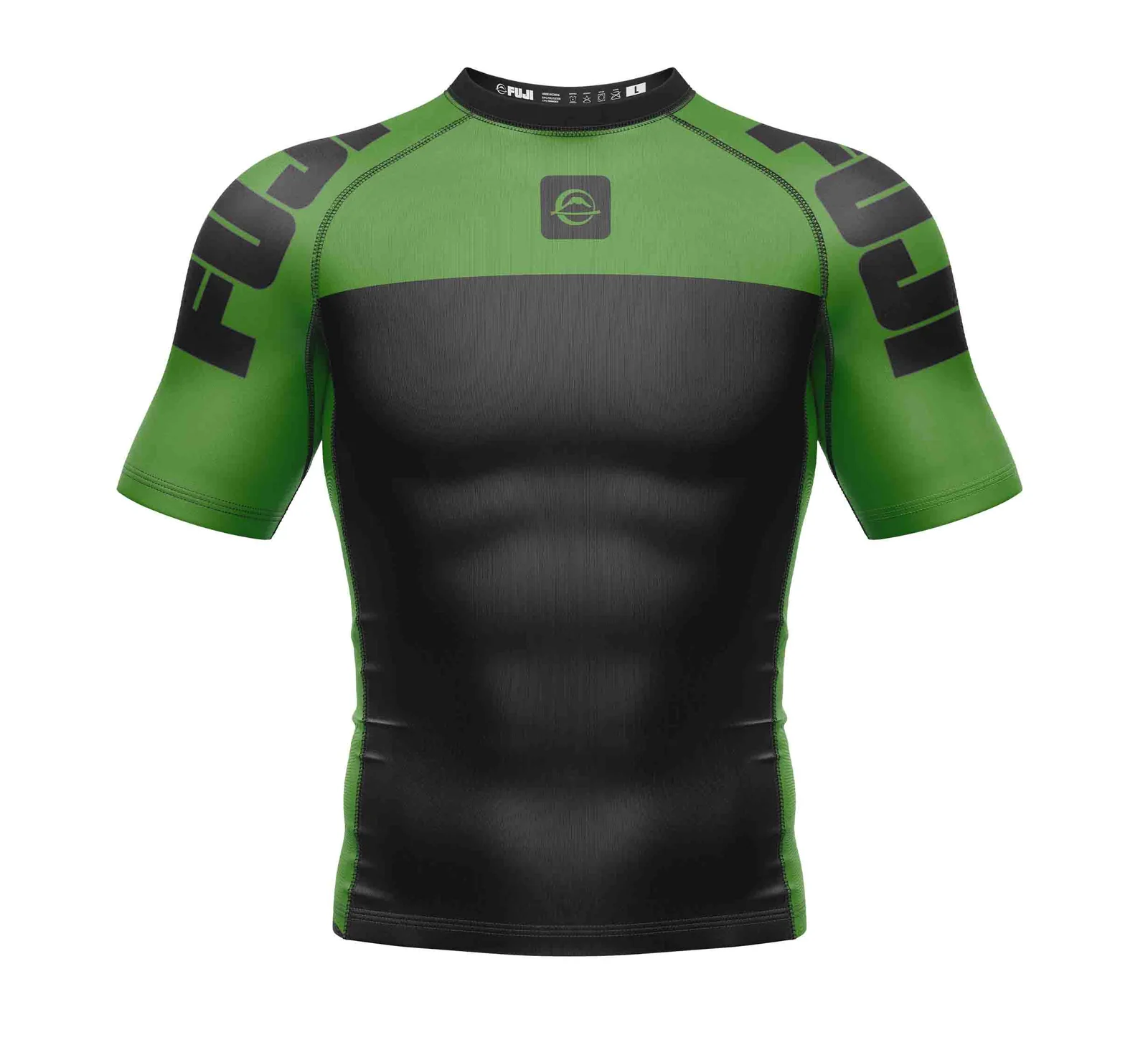 Fuji Kids IBJJF Ranked Rashguard Green YL