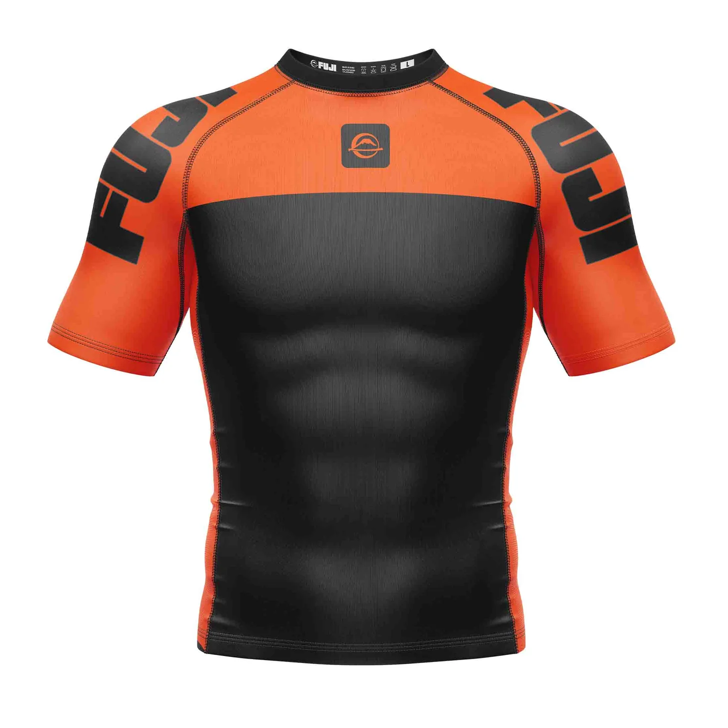 Fuji Kids IBJJF Ranked Rashguard Orange YM