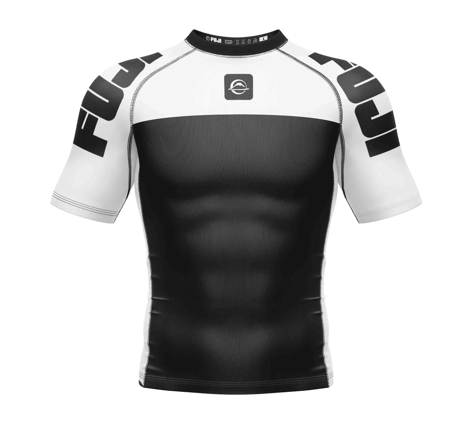 Fuji Kids IBJJF Ranked Rashguard White YXS