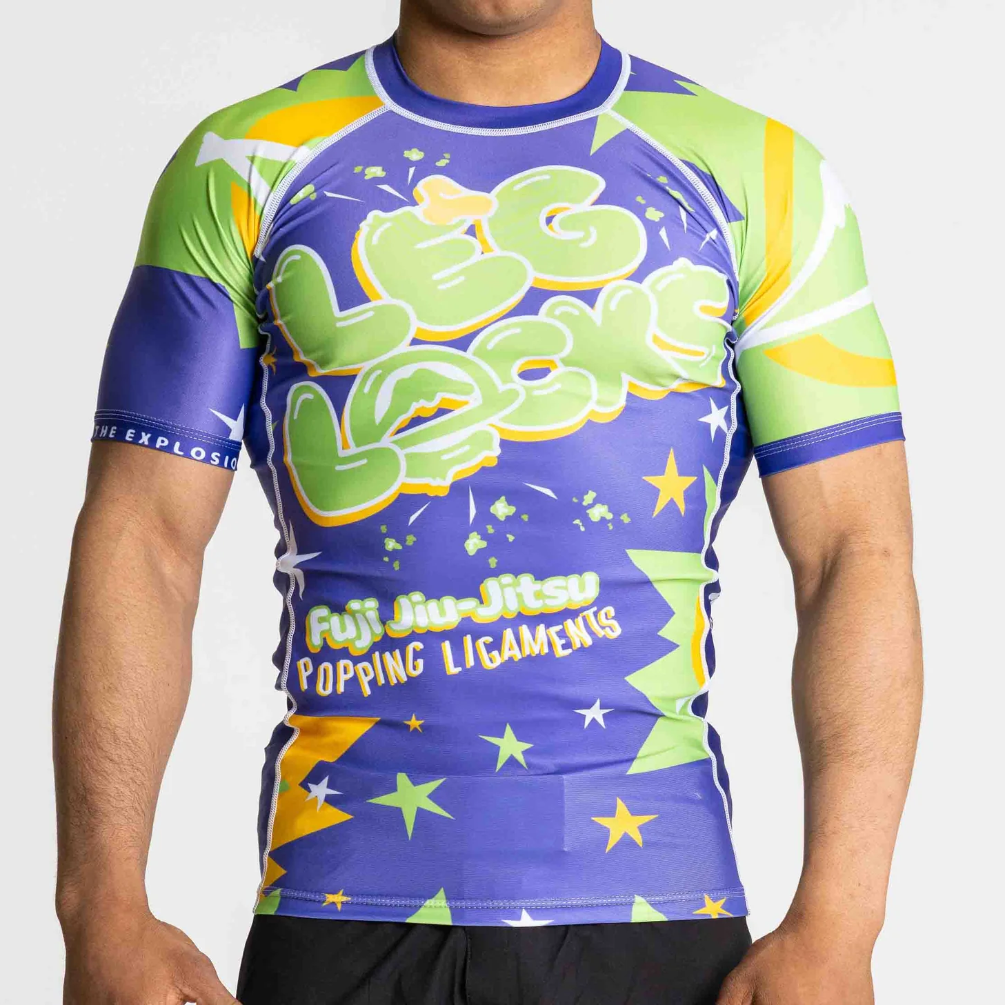 Fuji Leg Lock Flex Lite Rashguard Purple XS