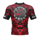Fuji Oni vs. Anaconda Short Sleeve Rashguard Red XS