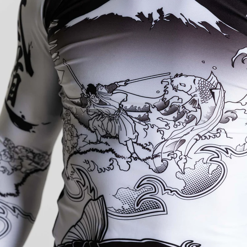 FUJI SAKANA Long Sleeve Rashguard