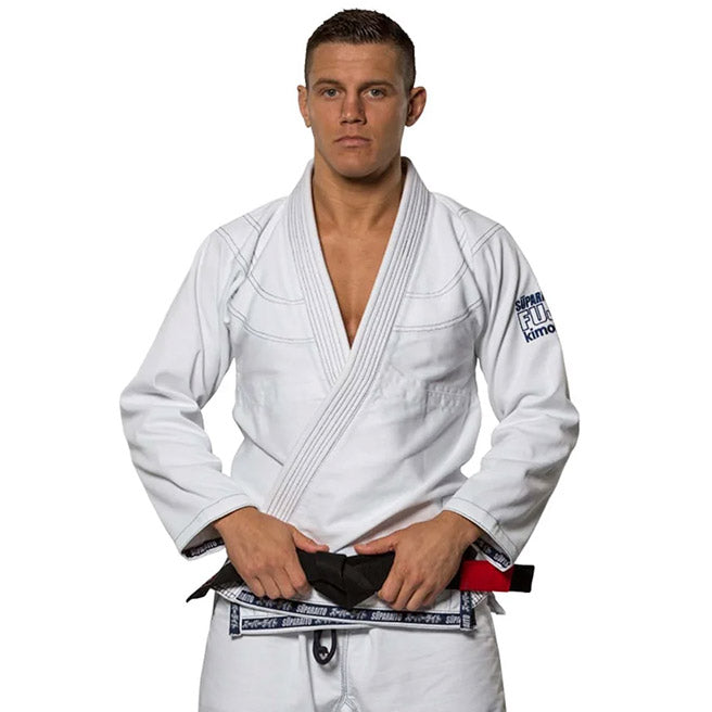 Fuji Suparaito Jiu Jitsu Gi White A0