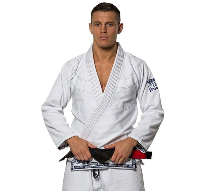 Fuji Suparaito Jiu Jitsu Gi White A0