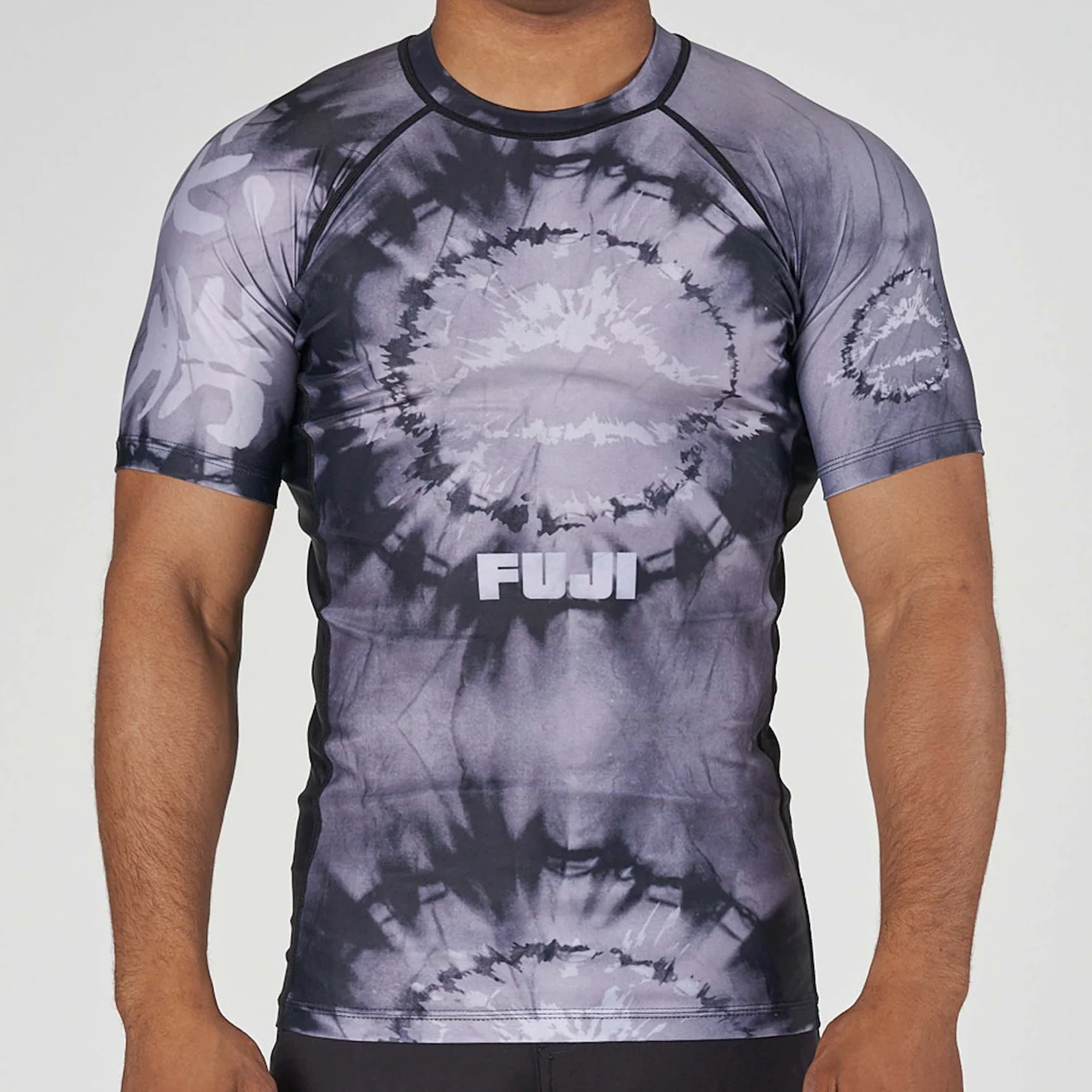 Fuji Tie Dye Flex Lite Rashguard Black XS