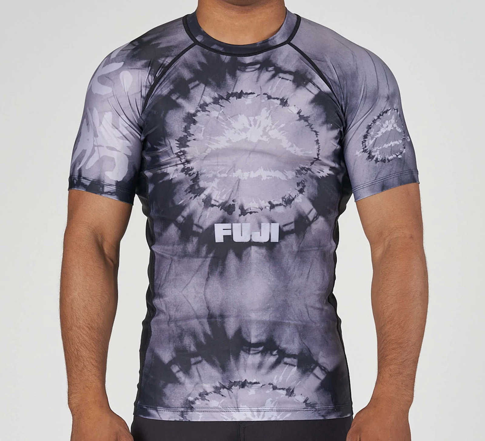Fuji Tie Dye Flex Lite Rashguard Black XS