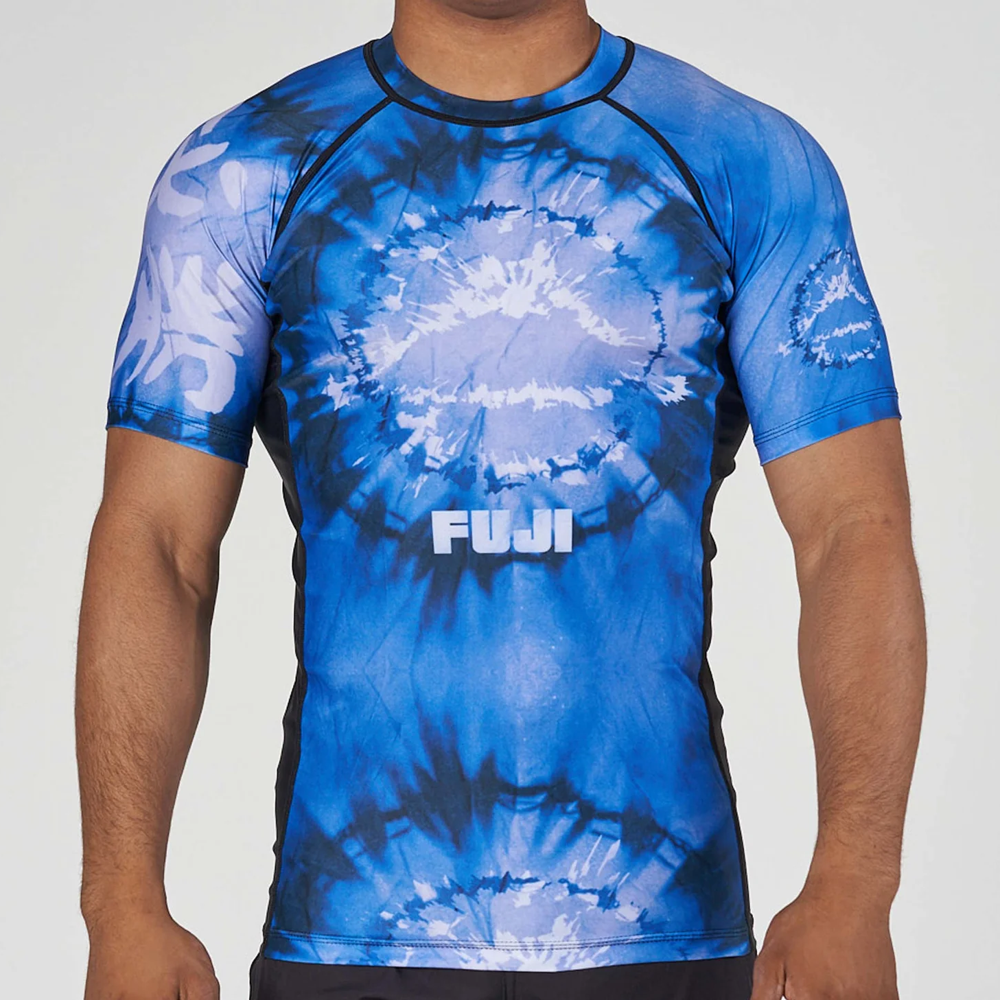 Fuji Tie Dye Flex Lite Rashguard Blue XS