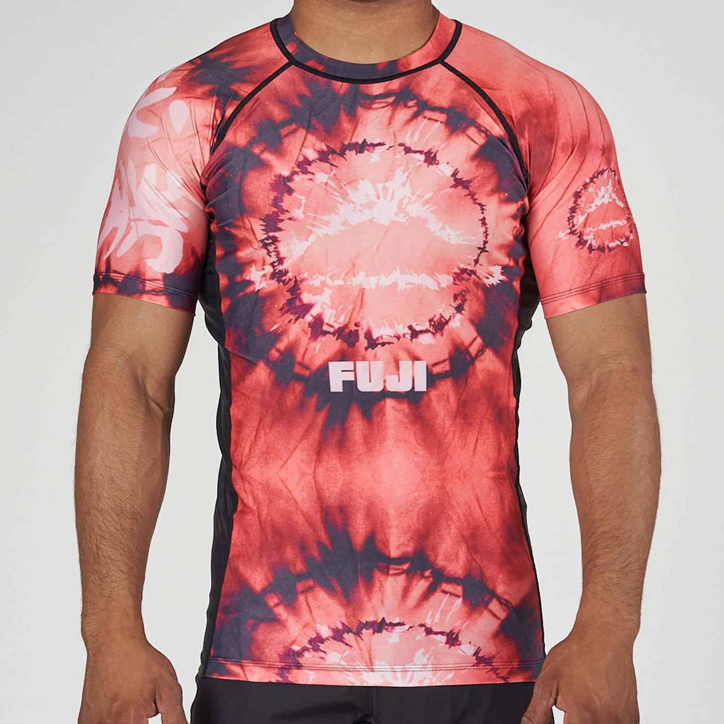 Fuji Tie Dye Flex Lite Rashguard Red XS