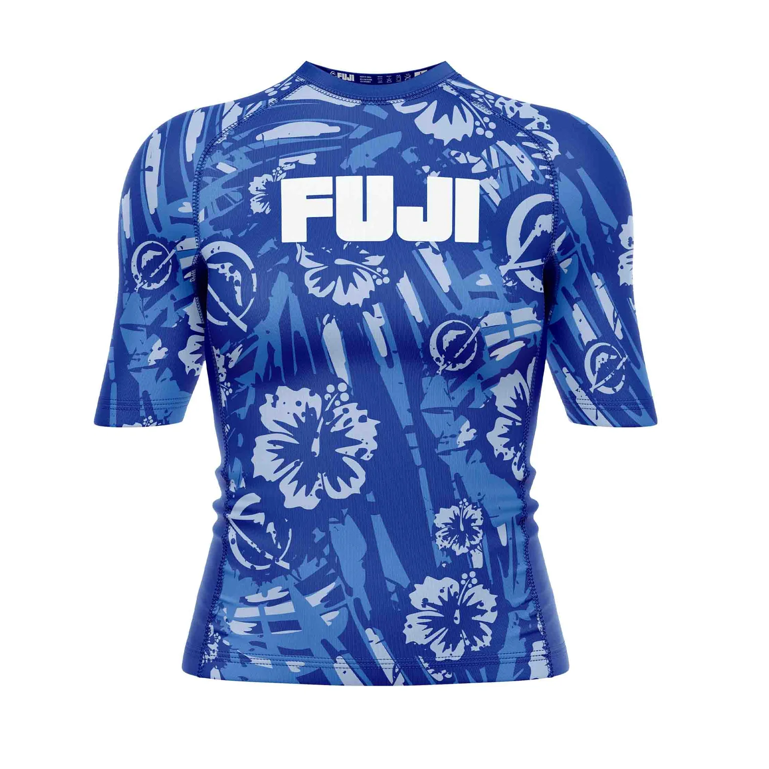 Fuji Womens Floral Short Sleeve Rashguard WXS