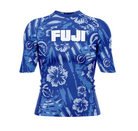 Fuji Womens Floral Short Sleeve Rashguard WXS