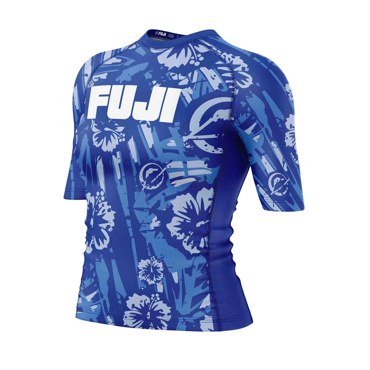 Fuji Womens Floral Short Sleeve Rashguard