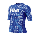 Fuji Womens Floral Short Sleeve Rashguard
