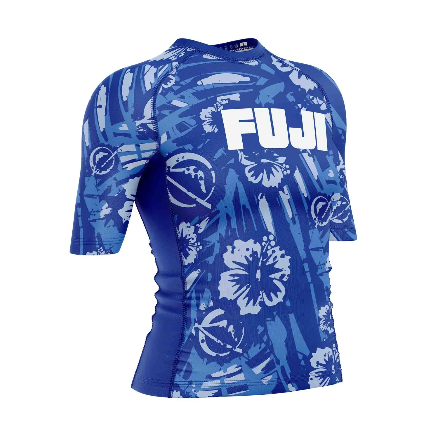 Fuji Womens Floral Short Sleeve Rashguard
