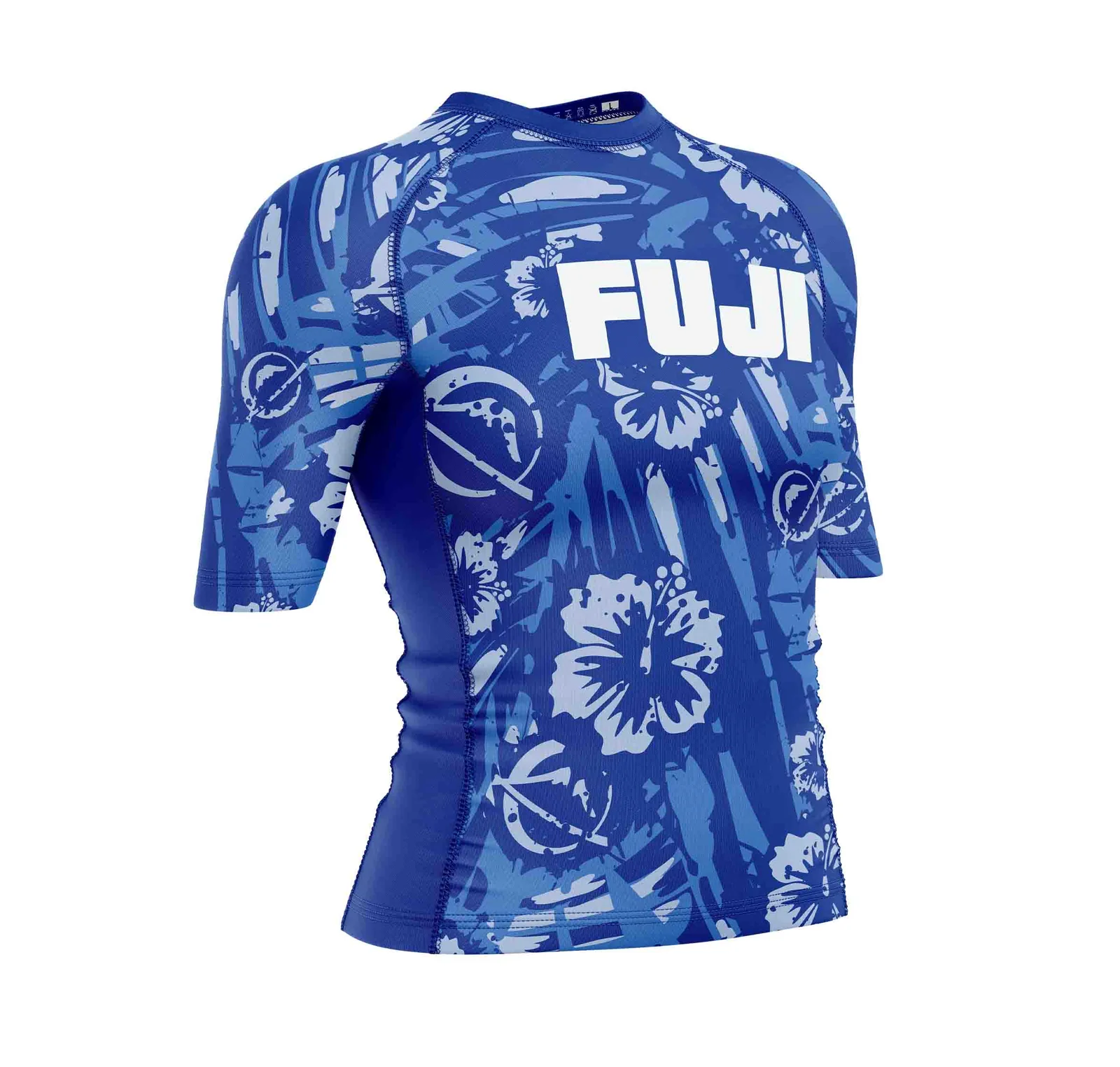 Fuji Womens Floral Short Sleeve Rashguard