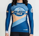 Fuji Women's Pacer Flex Lite Rashguard Blue/Gold WXS