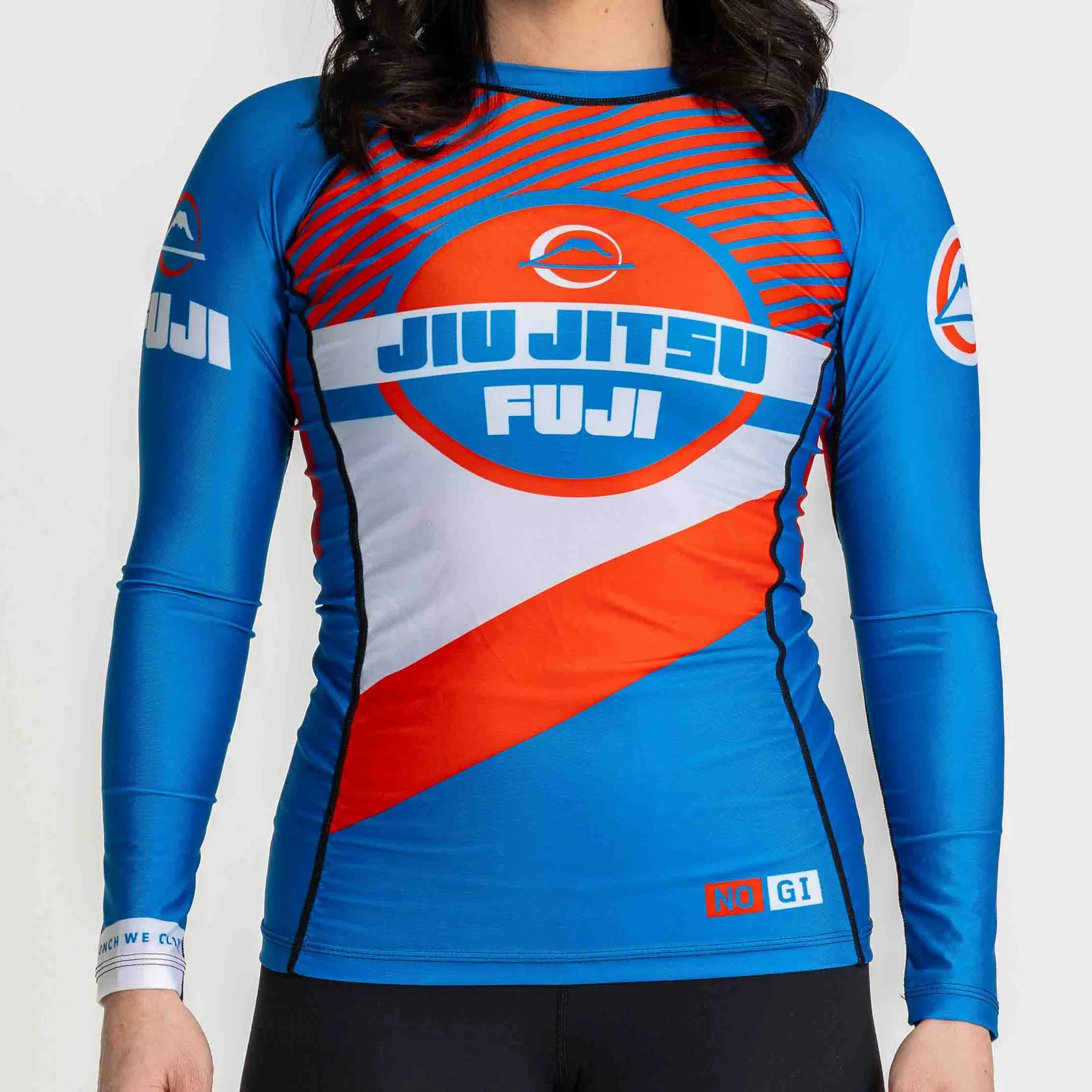 Fuji Women's Pacer Flex Lite Rashguard Blue/Red WXS