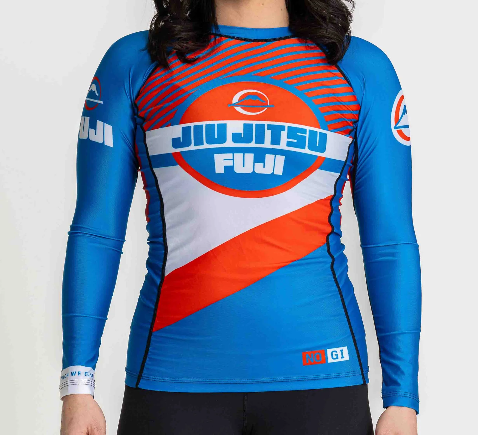 Fuji Women's Pacer Flex Lite Rashguard Blue/Red WXS