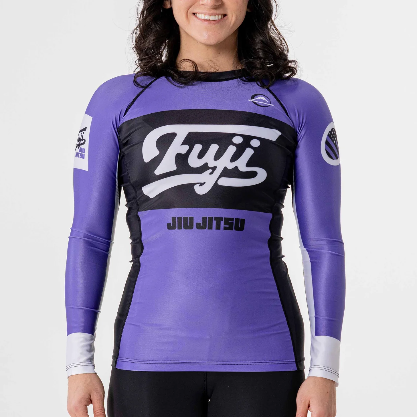 Fuji Women's Pacer Flex Lite Rashguard Purple WXS